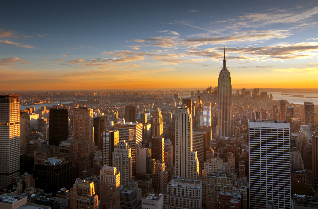 New York sunset